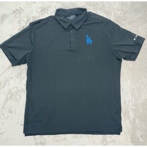 Los Angeles dodgers Columbia golf polo shirt